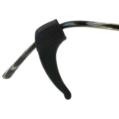 Black Pair of Silicone Anti-slip Ear Hooks for Eyeglasses