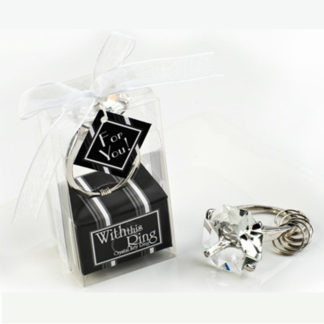 Diamond Ring Keyring